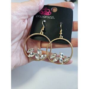 **Last Chance!! Final Sale** Paparazzi gold tone hoop earrings